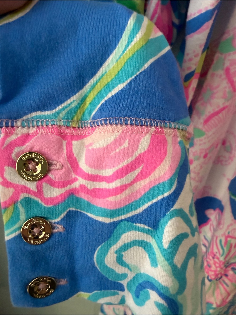 Lilly Pulitzer Sophie UPF 50+ Dress Peony for Your Thoughts Size XL - Picture 4 of 7